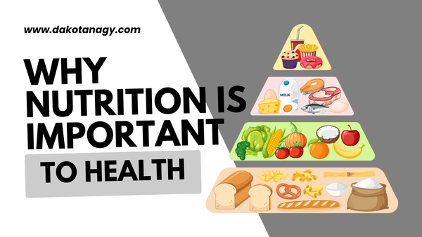 why nutrition is important to health